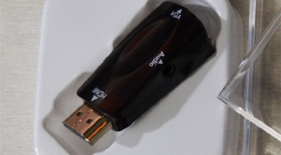 Адаптер видеосигнала HDMI в VGA