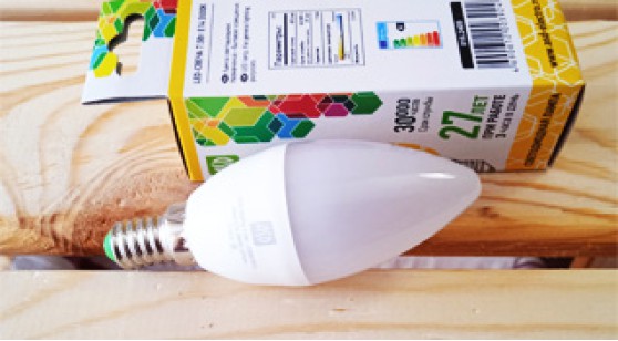 Лампа ASD 7.5Вт E14 3000K