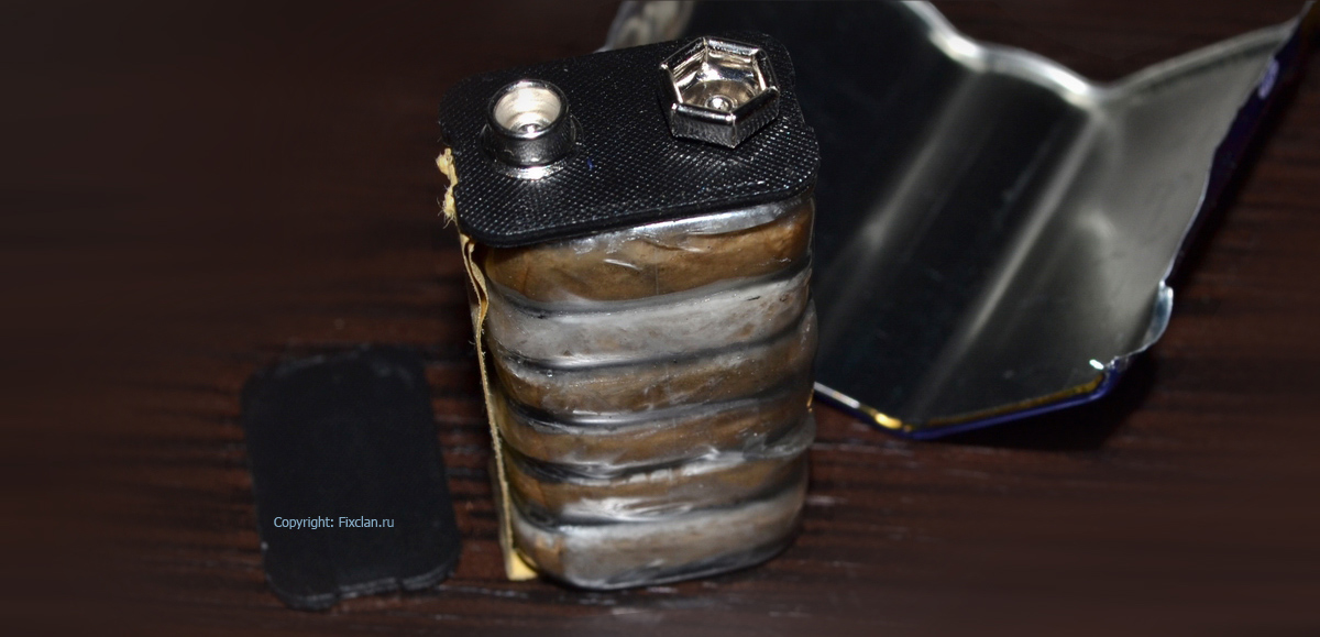 шесть галетных элементов Кроны