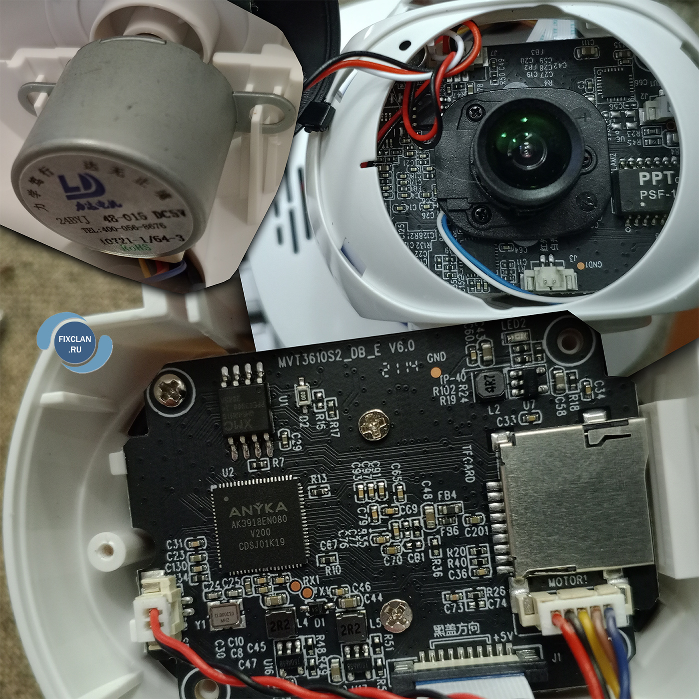 wi-fi камера v380