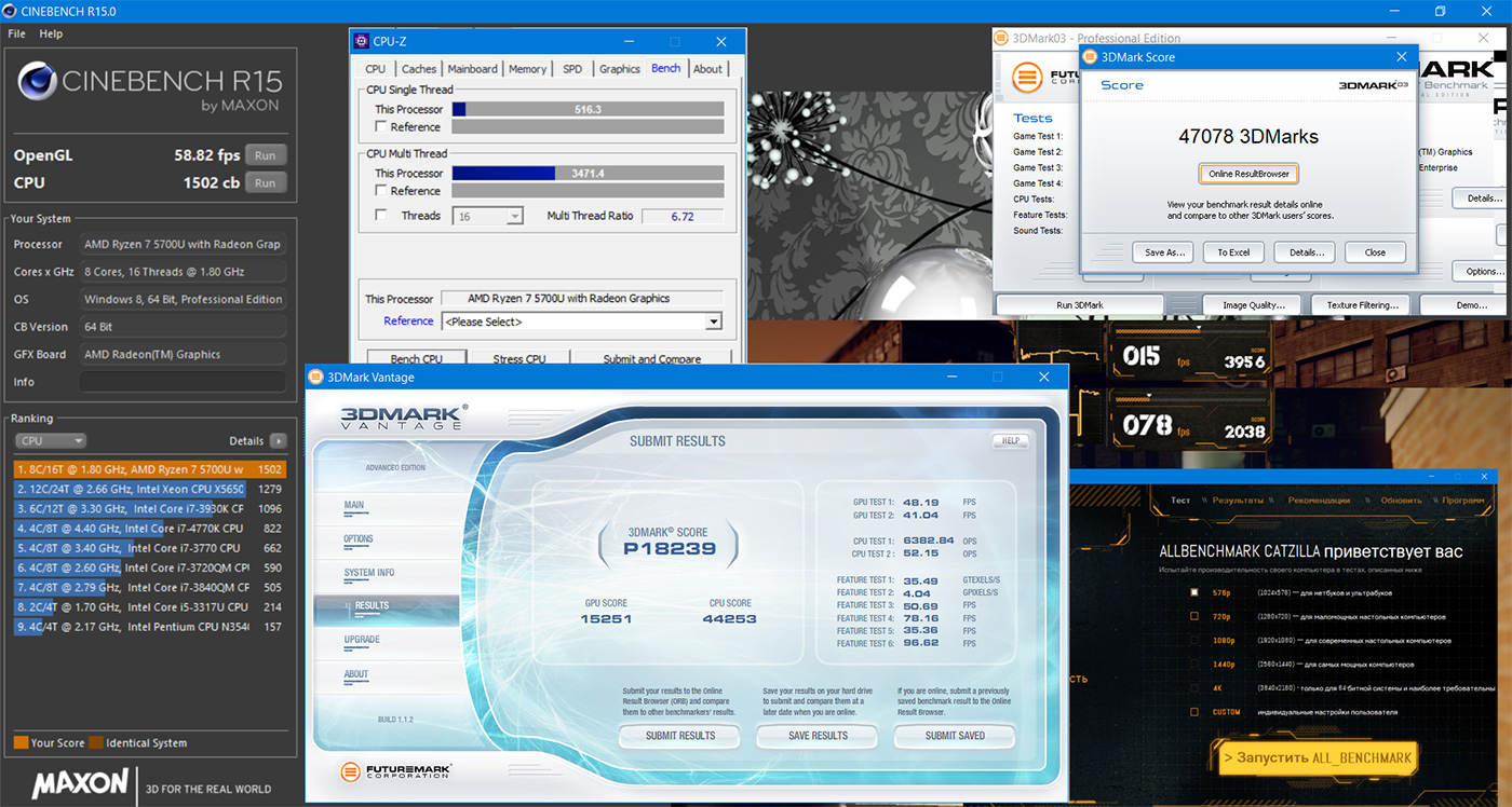 benchmark honor magicbook 15 2024