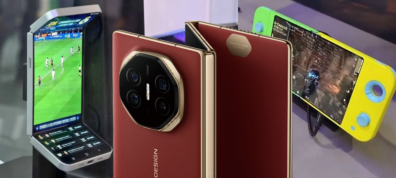 samsung display and huawei - mwc 2025