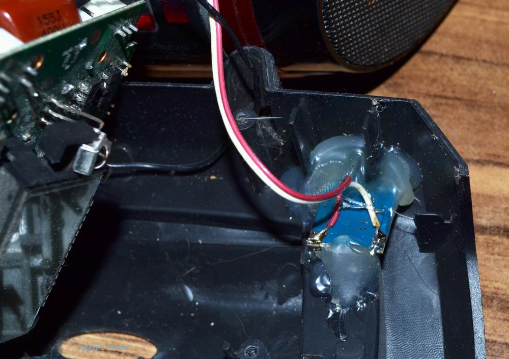 golon rx-662q встроена плата заряда аккумулятора