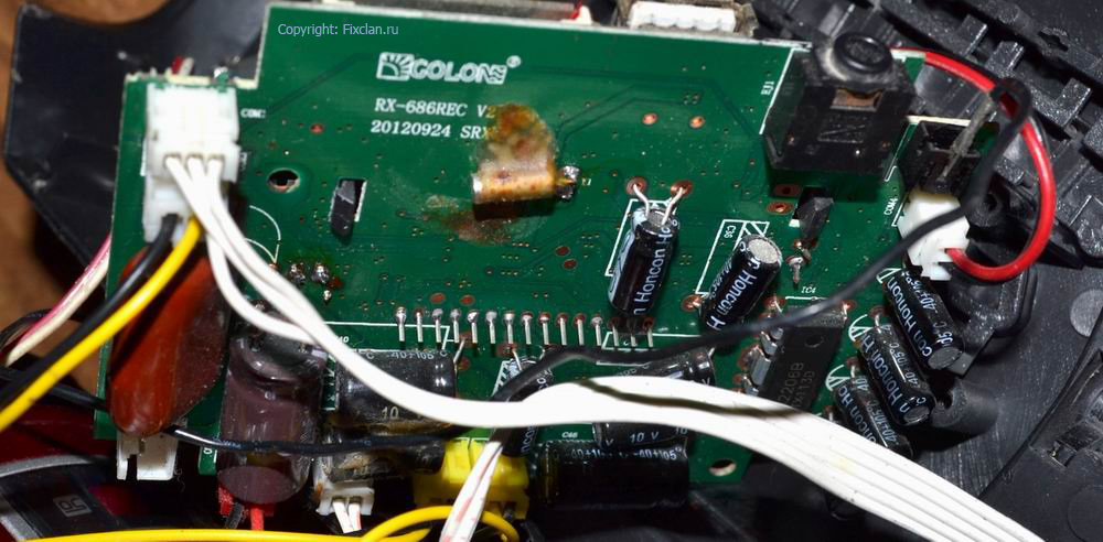 golon rx-662q фото платы со стороны УНЧ